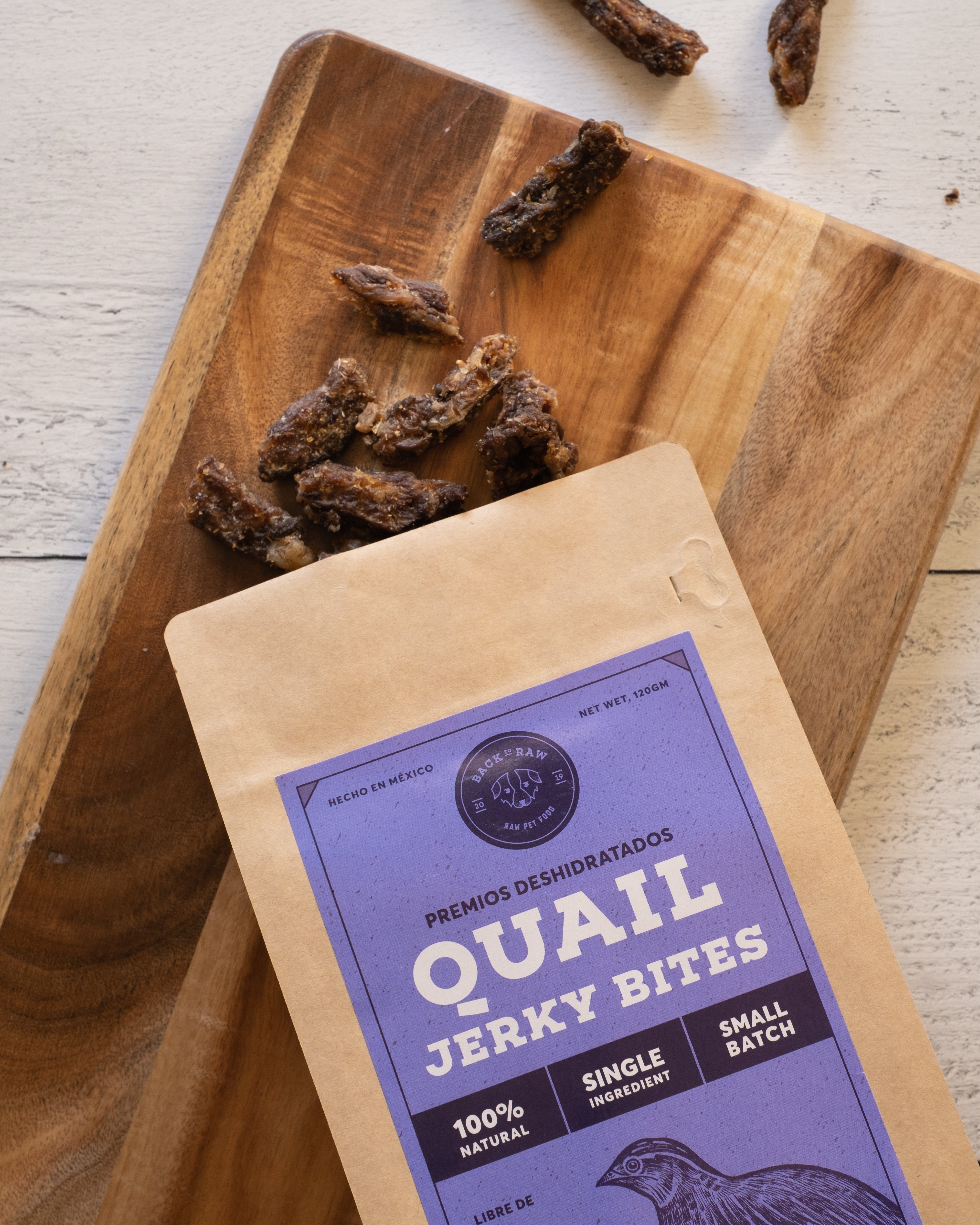 Quail Jerky Bites