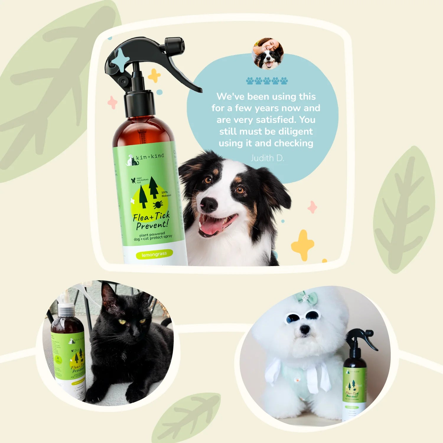 Flea+Tick Lemongrass Repel (Dog & Cat)