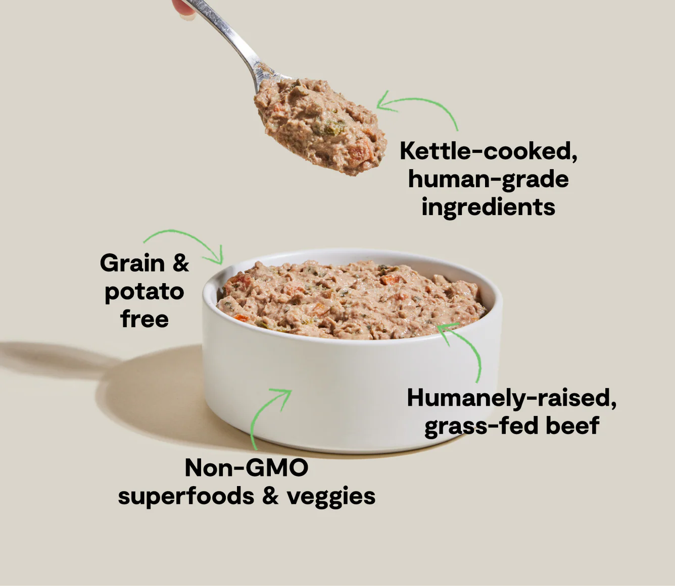 Grass-Fed Beef Rustic Stew Wet Dog Food