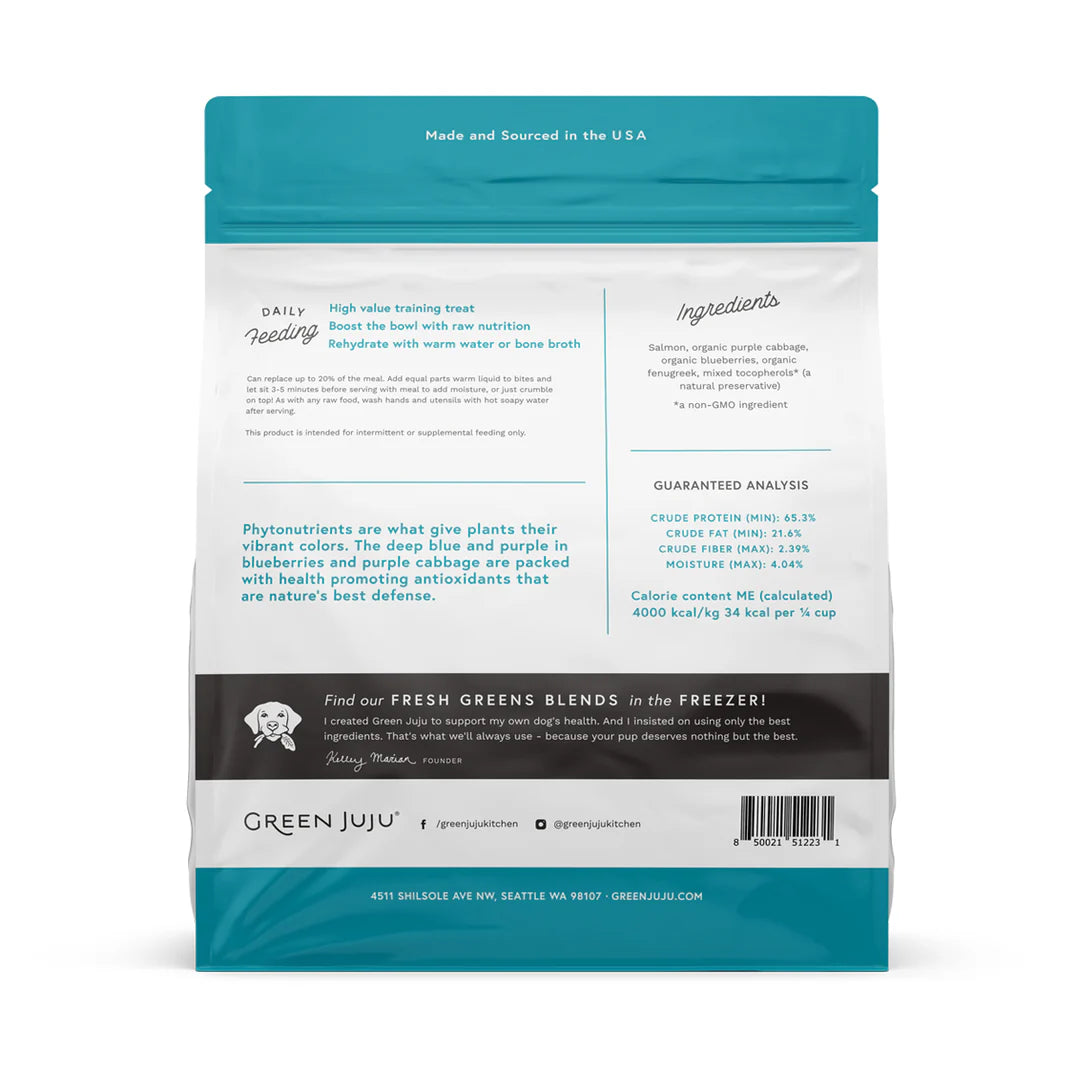 Salmon Blue Freeze Dried Whole Food Bites (7.5 oz)