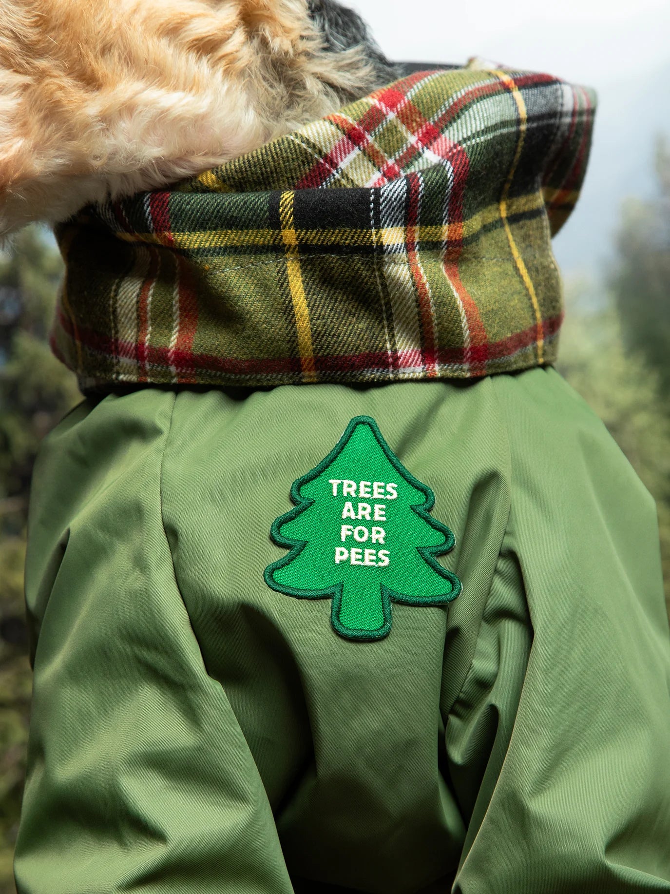 Trees Are For Pees (iron-on patch)