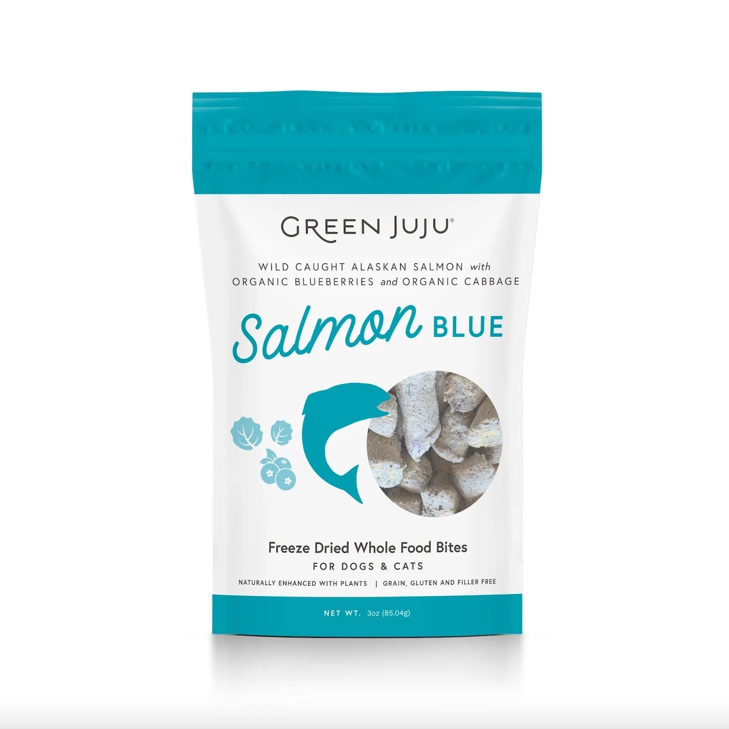 Salmon Blue Freeze Dried Whole Food Bites