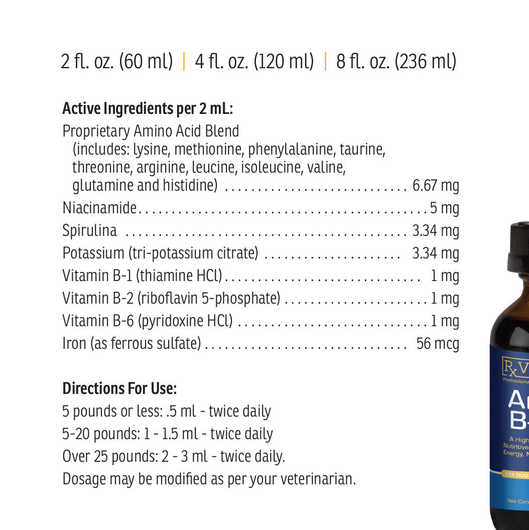Amino B-Plex - 4 fl oz.