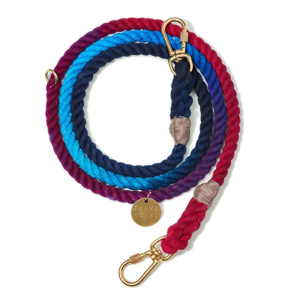 Cotton Rope Dog Leash, Adjustable