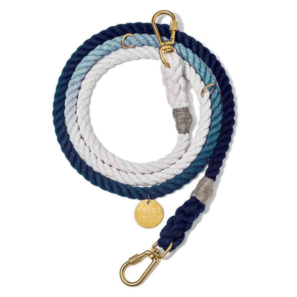 Cotton Rope Dog Leash, Adjustable