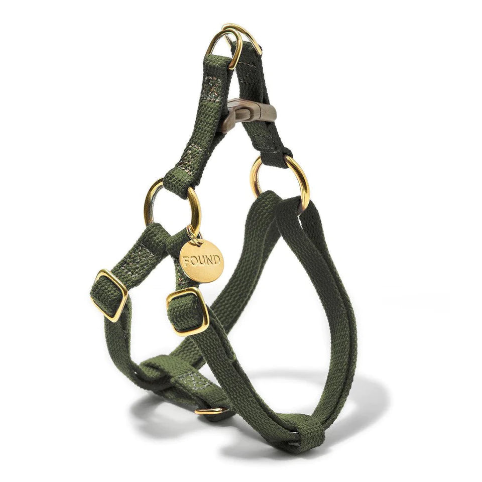 Cotton Cat & Dog Harness (Black/Small)