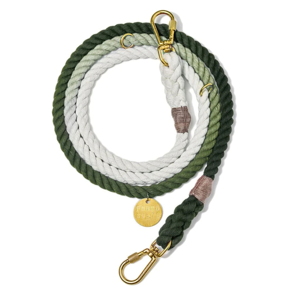 Cotton Rope Dog Leash, Adjustable