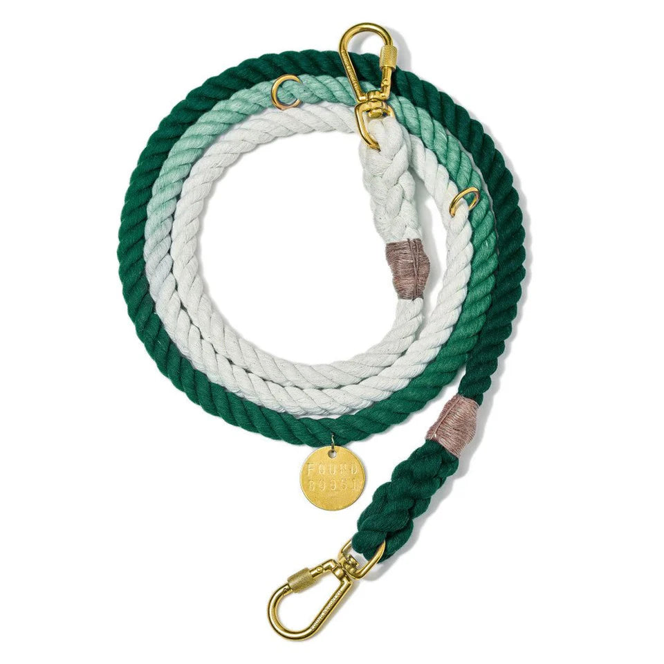 Cotton Rope Dog Leash, Adjustable