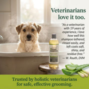 Organic Lemongrass & Aloe Hypoallergenic Dog Shampoo