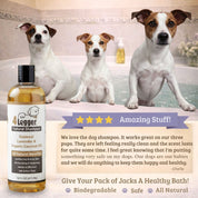 Organic Oatmeal Dog Shampoo with Lavender & Aloe for Itchy Skin