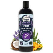 CALM Organic Lavender Dog Shampoo with Calendula & St. John's Wort