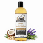 Organic Oatmeal Dog Shampoo with Lavender & Aloe for Itchy Skin