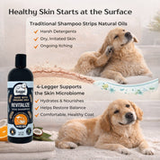 REVITALIZE - Organic Neem Dog Shampoo w/ Sweet Orange Essential Oil