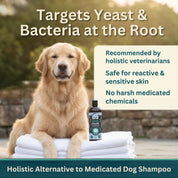 COOLING Organic Tea Tree & Peppermint Dog Shampoo