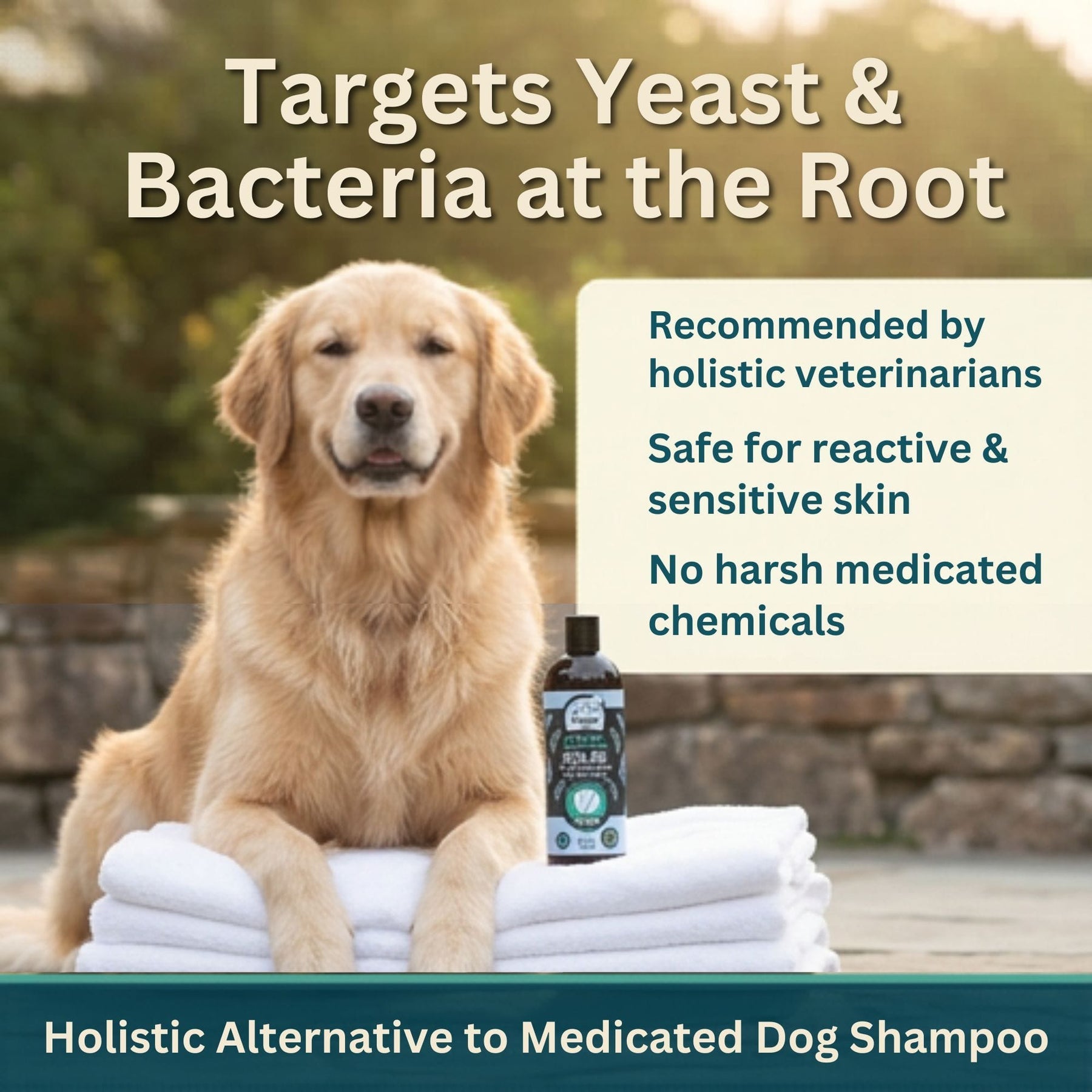 COOLING Organic Tea Tree & Peppermint Dog Shampoo