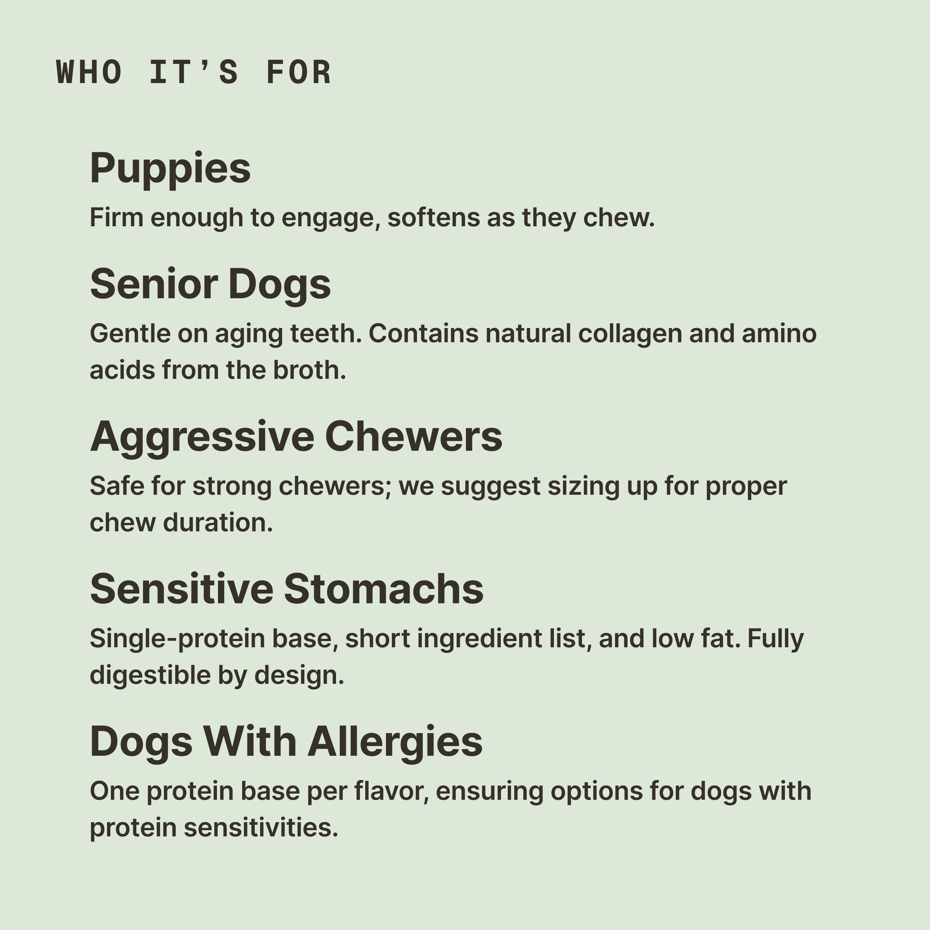 The Bone Broth Chew