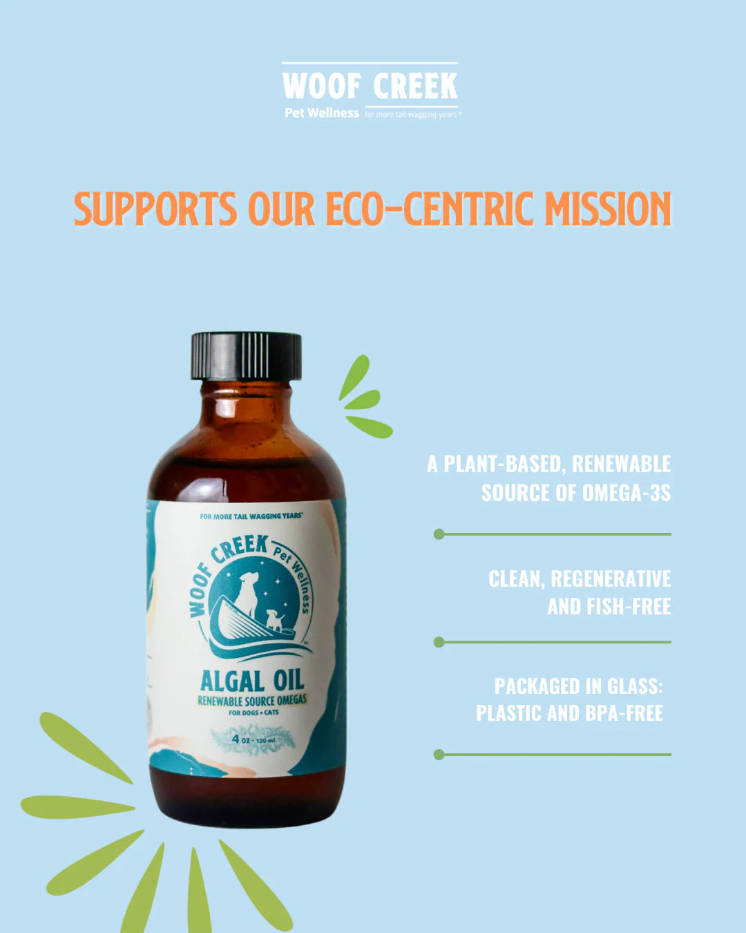 Algal Omega-3 Plant-Based Oil Topper
