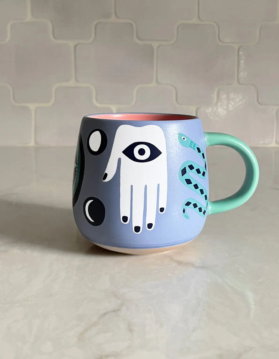 Hamsa Ceramic Mug