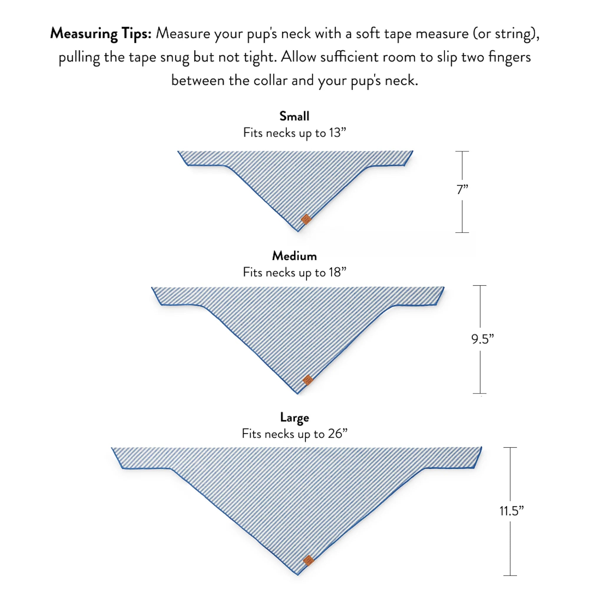 Chambray Dots Dog Bandana