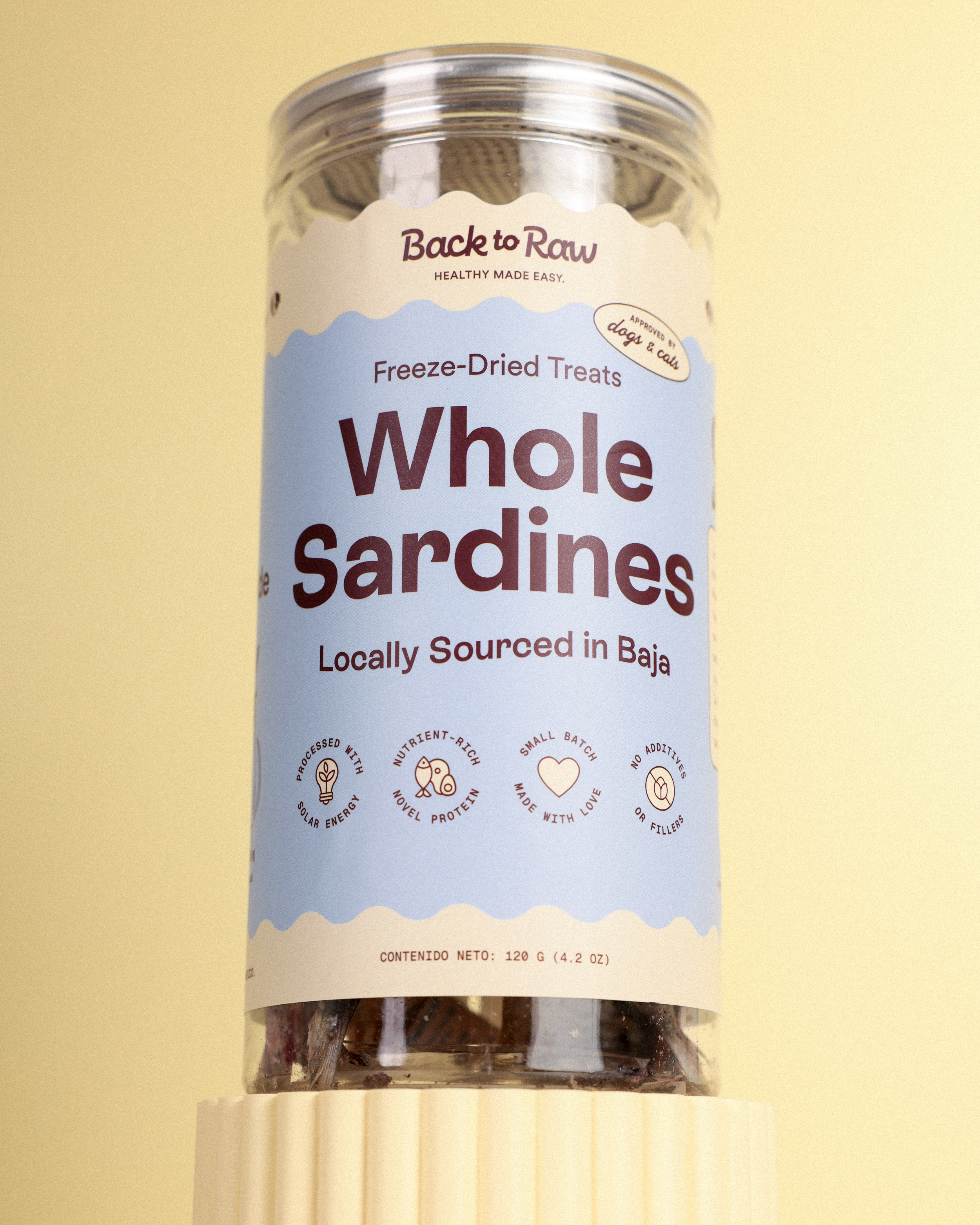 Freeze-Dried Whole Sardines