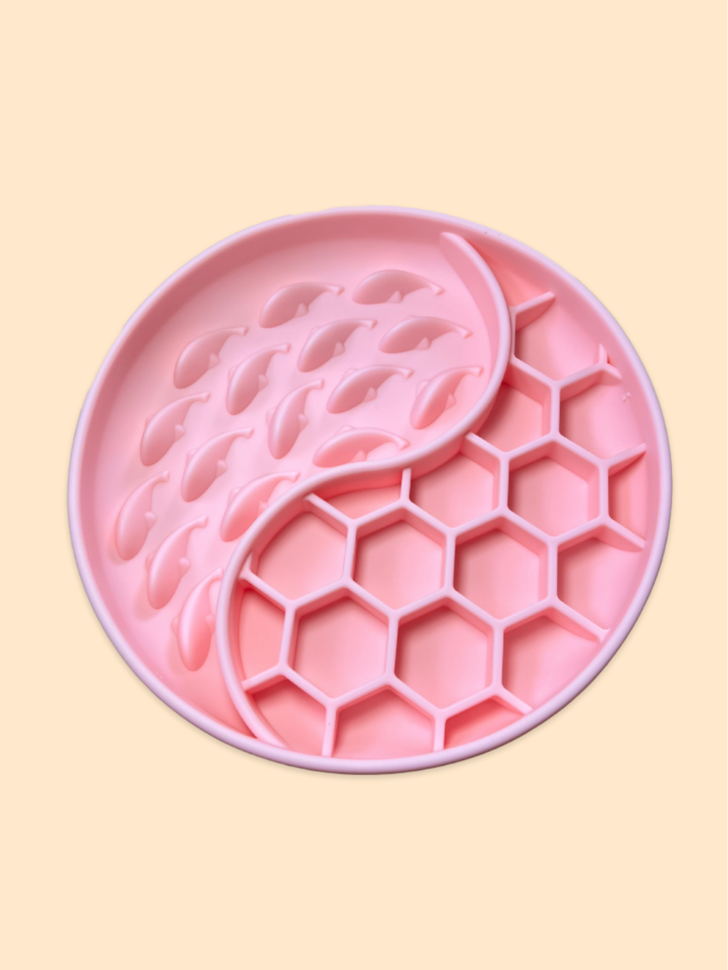 Honeycomb Whale Silicone Slow Feeder