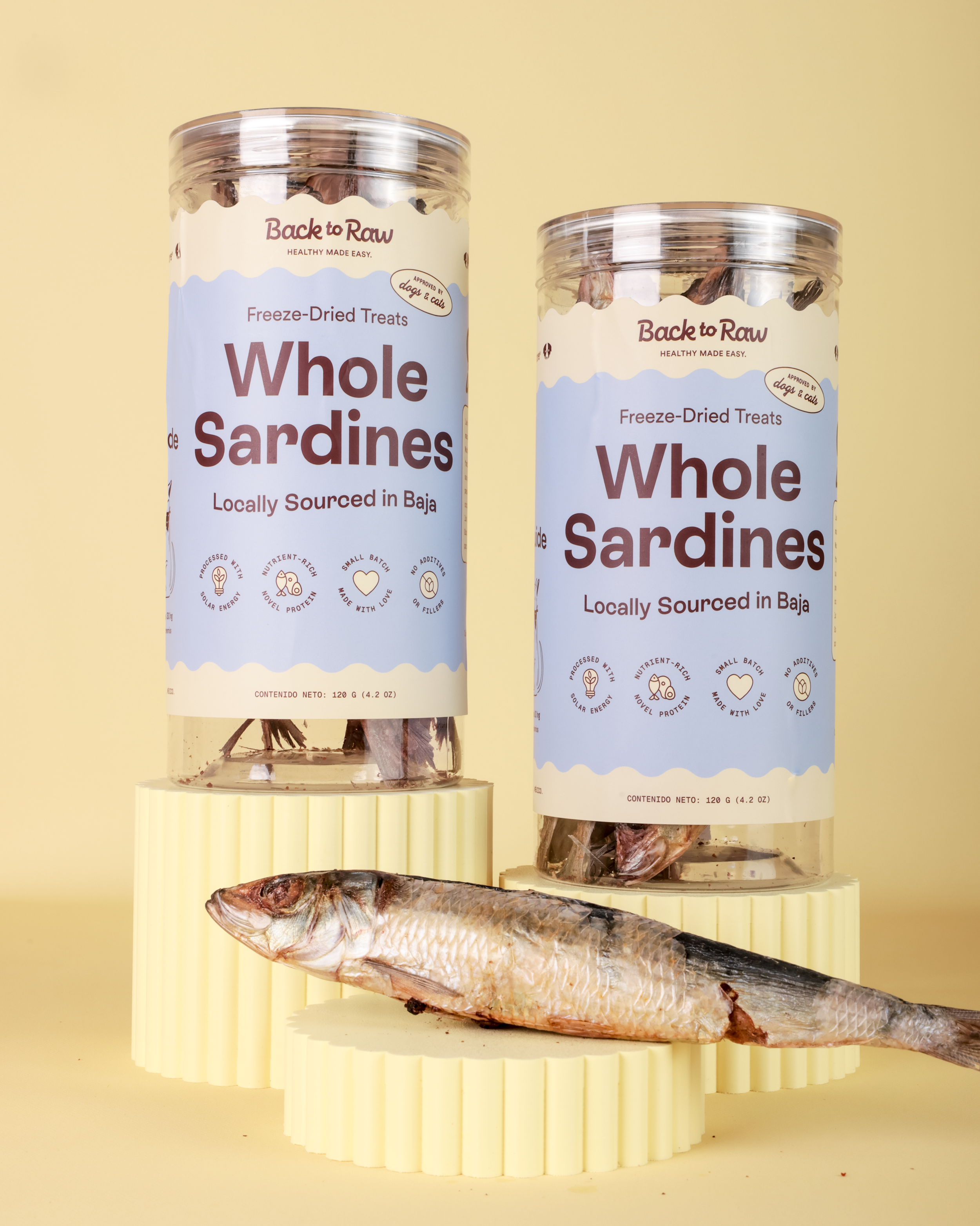 Freeze-Dried Whole Sardines