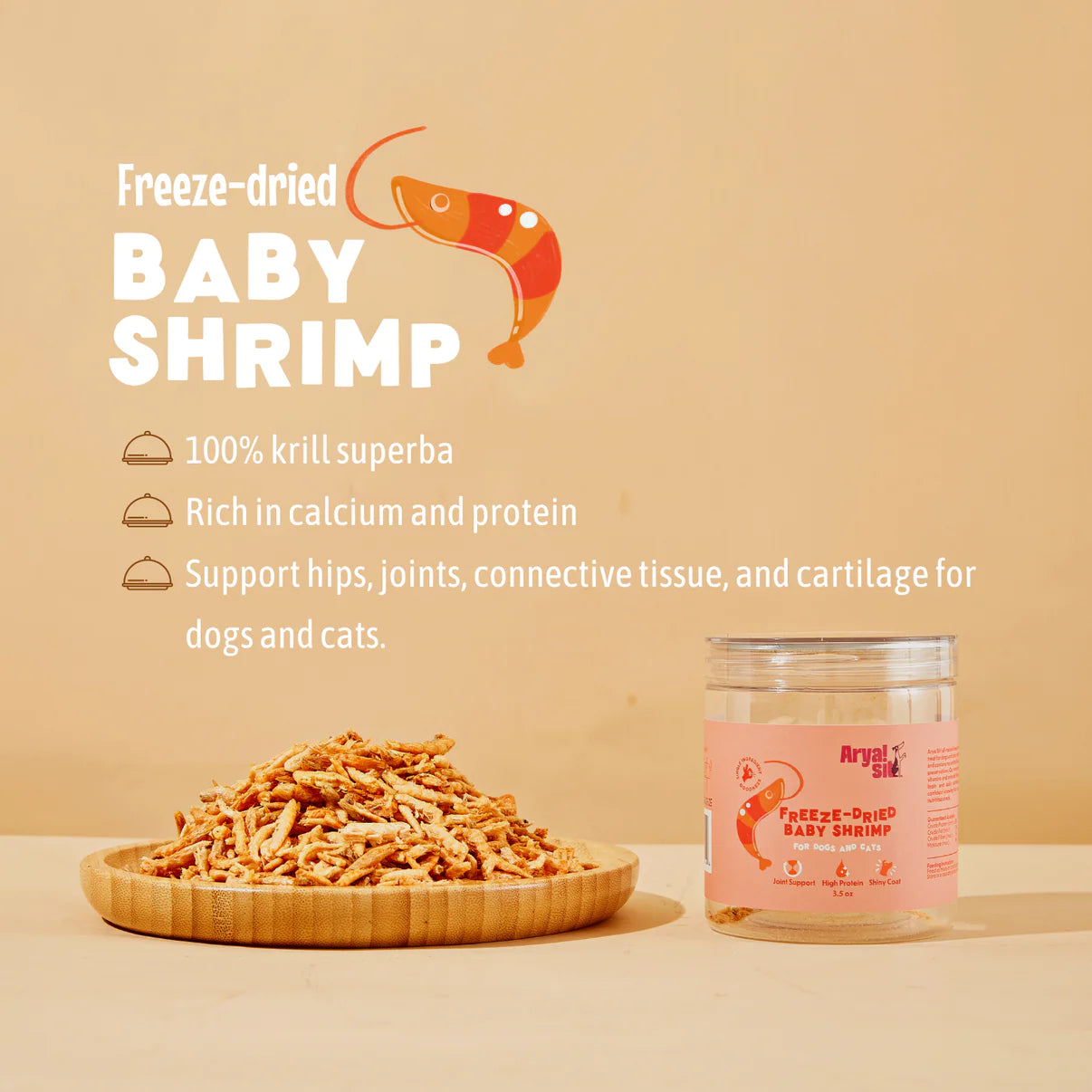 Freeze-dried Baby Shrimp